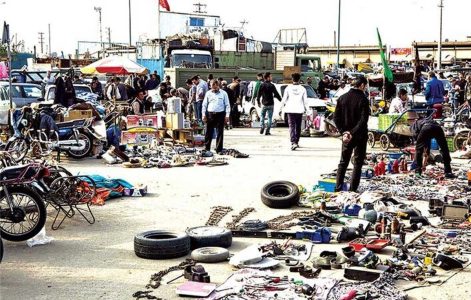 مبدا و مقصد اجناس دستفروشان خلازیر مشخص نیست