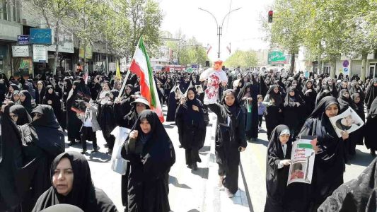 راهپیمایی روز قدس در شهرستان کاشمر با حضور گسترده مردم برگزار شد - خبرگزاری اسمارت تیم | اخبار ایران و جهان