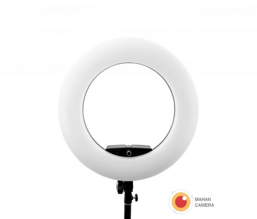 برسی رینگ لایت عکاسی Ring light FD 480II با صفحه نمایش