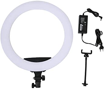 برسی رینگ لایت هارمونی HARMONY Ring light WV-BK 416 II با صفحه نمایش