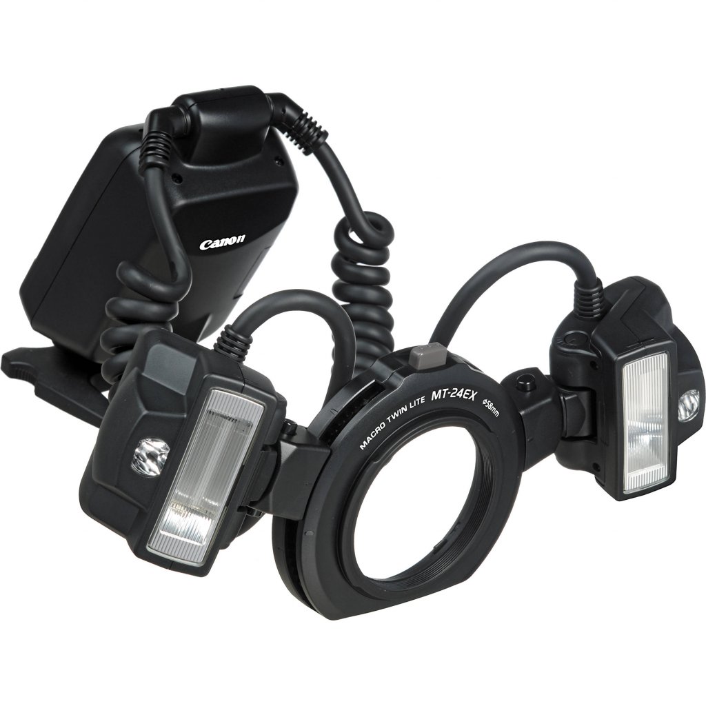 برسی فلاش ماکرو کانن CANON MT-24EX MACRO TWIN LITE RINGLITE FLASH