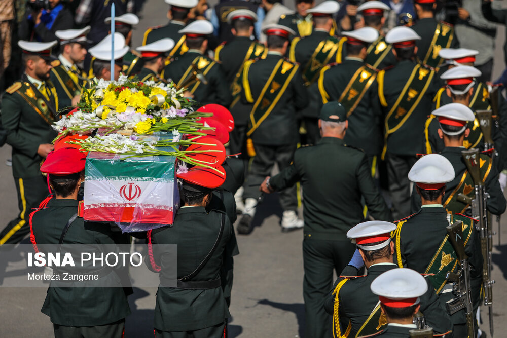 تشییع شهید مدافع امنیت « امیرمحمد شمسی»