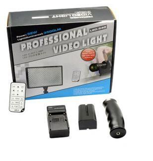 برسی نور ال ای دی Professional Video Light LED-540