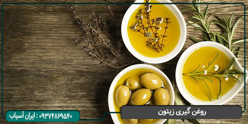 روغن گیری زیتون