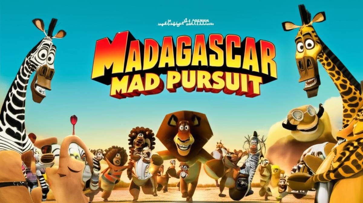 Madagascar Mad Pursuit ساخته شده بر اساس سری ماداگاسکار