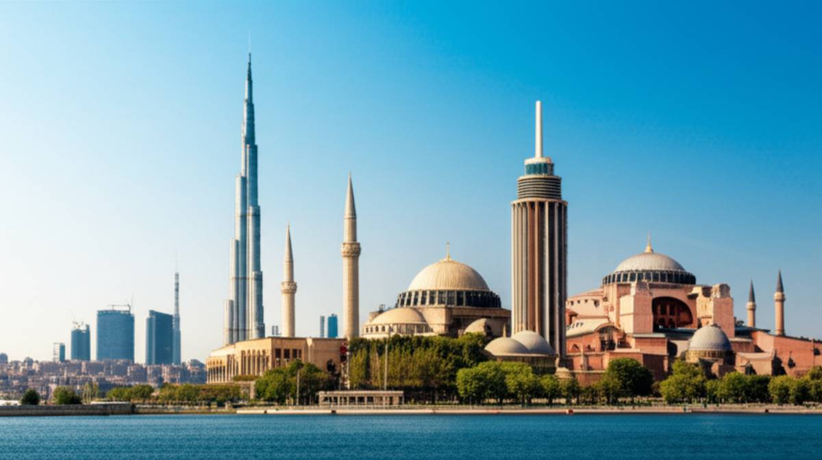 مقایسه هزینه زندگی در دبی با تهران و استانبول