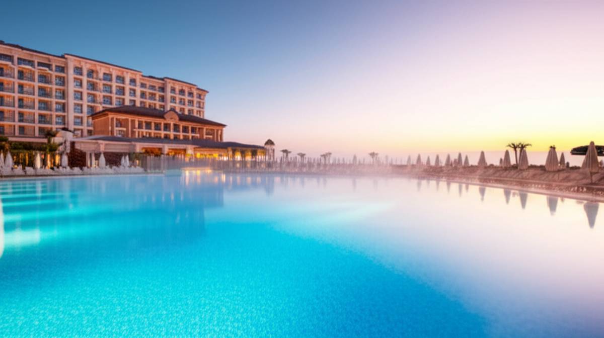 ORANGE BELEK آنتالیا: هتل لوکس با استخر روباز آبگرم