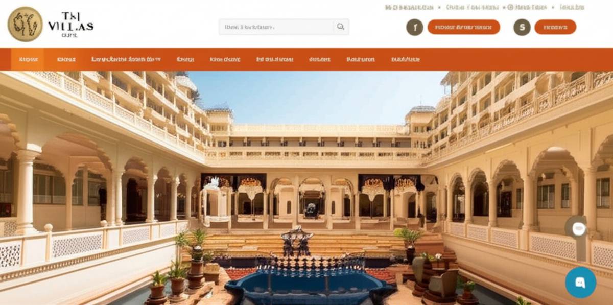 هتل تاج ویلاس آگرا (Taj Vilas) | فضاهای بزرگ، اقامتی مجلل