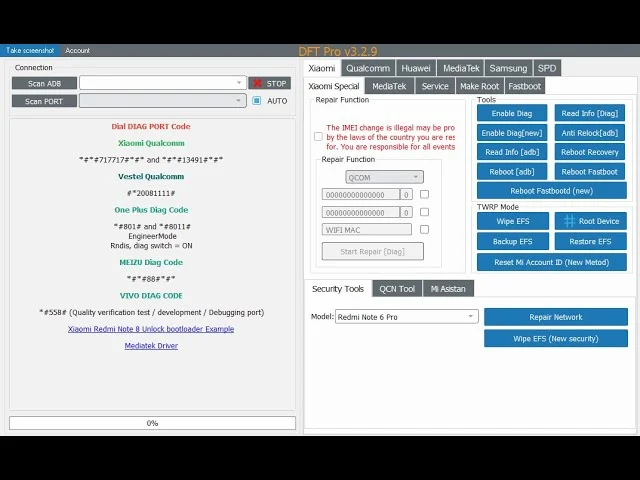 موبایل | نرم افزار مقایسه ی Dft Pro و Unlock Tool