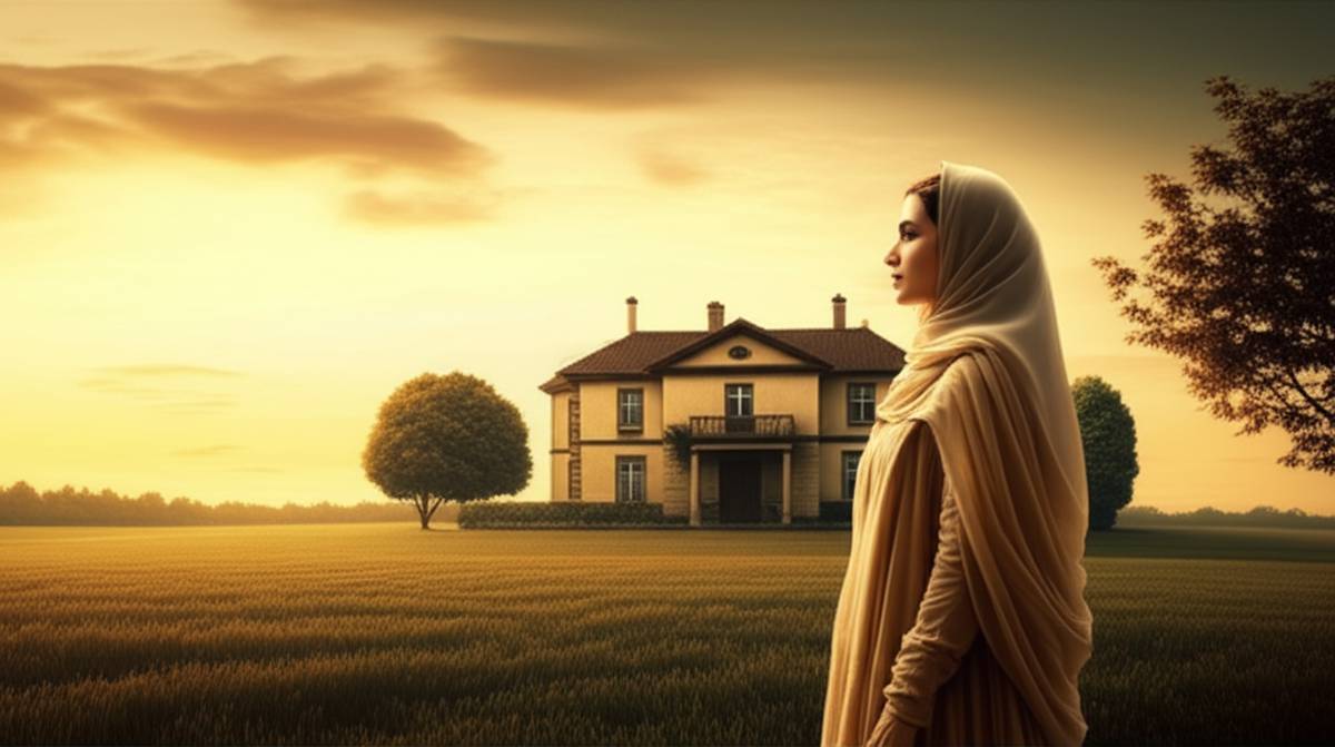 آیا زن از زمین شوهر ارث می برد؟ | راهنمای کامل حقوقی