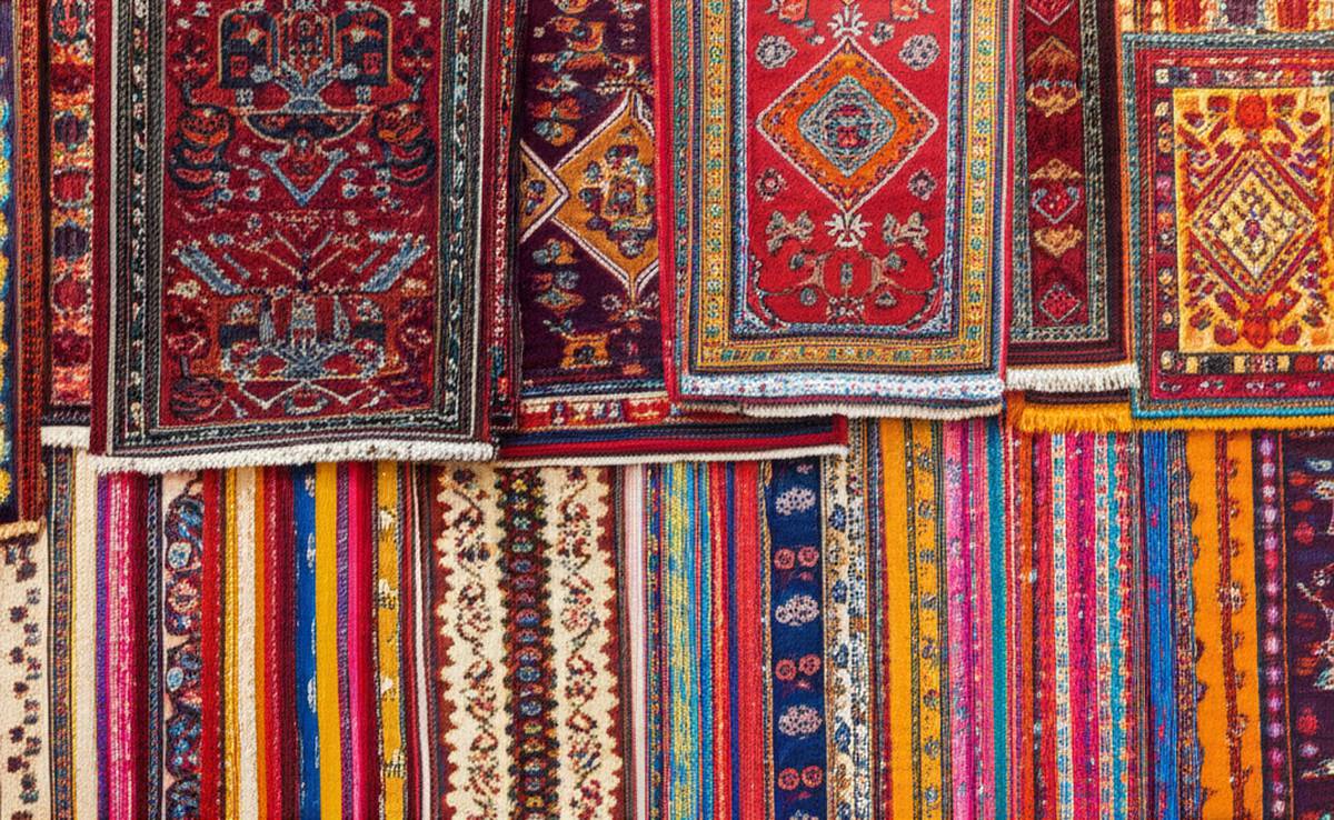 درباره فرش رنگی هرمز: معرفی کامل، تاریخچه و طرح ها
