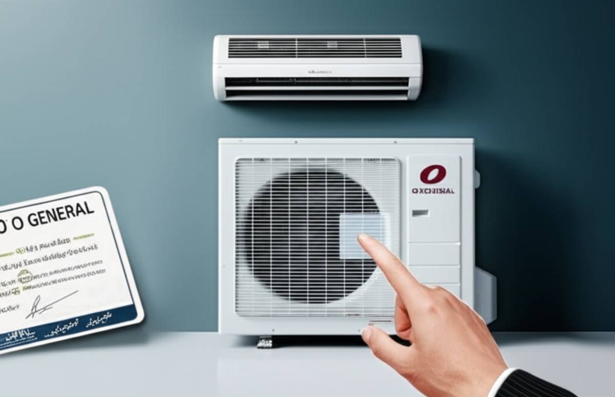 گارانتی کولر گازی اجنرال | نکات مهم قبل و بعد از خرید