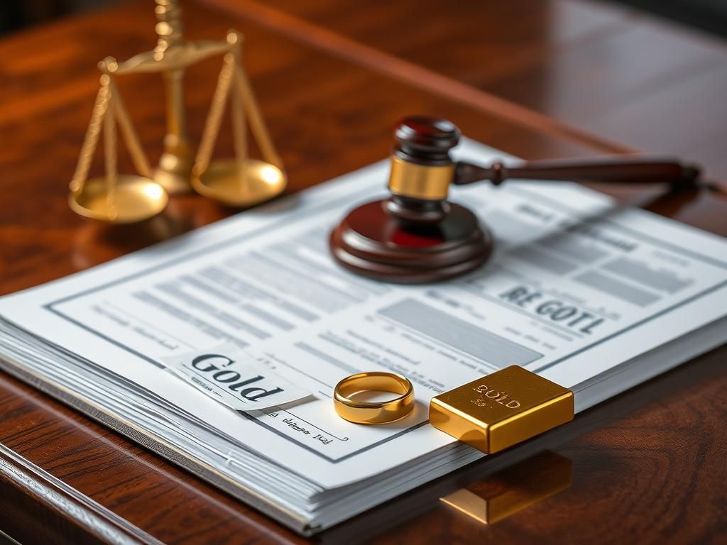 نمونه دادخواست استرداد طلا با فاکتور و شاهد | راهنمای کامل