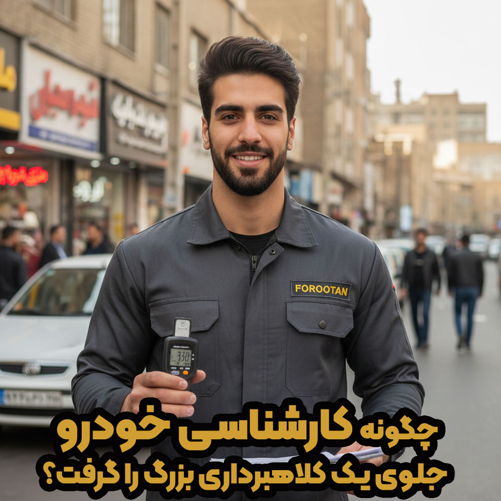 کارشناسی خودرو تشخیص رنگ خودرو