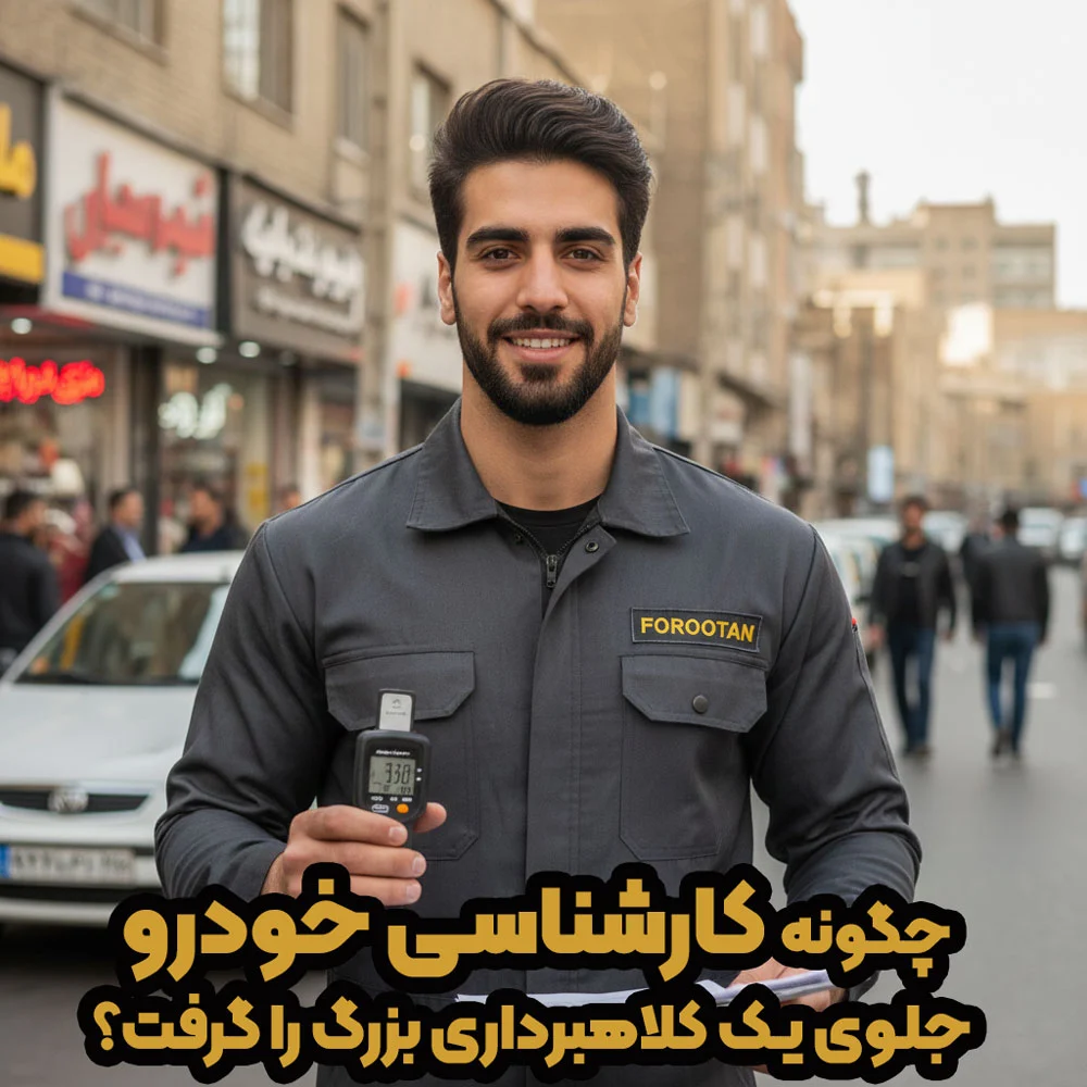 کارشناسی خودرو تشخیص رنگ خودرو