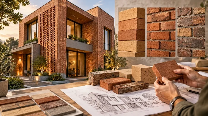راهنمای انتخاب آجر مناسب برای نمای ساختمان